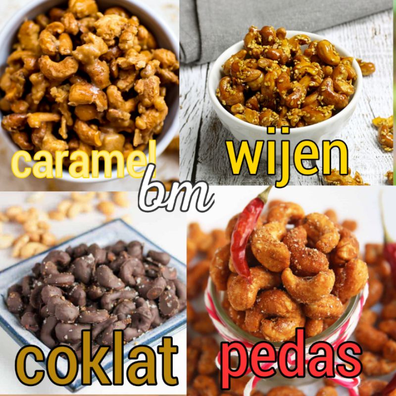 

Kacang Mede Mete Rasa Rasa