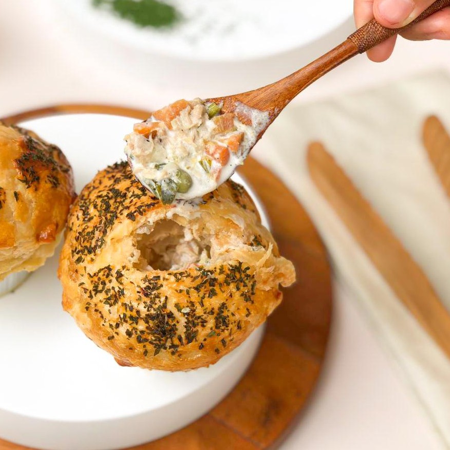 

Creamy Chicken Zoupuff