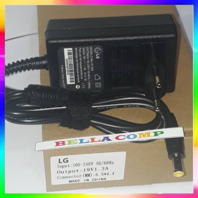 Adaptor Charger LCD,LED,Monitor,TV LG 19v 1.3a DC:6.5x4.4mm