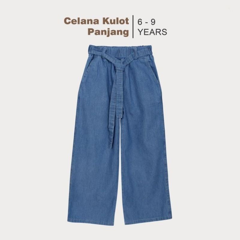 Kulot Anak Jeans Panjang 5-8 Tahun