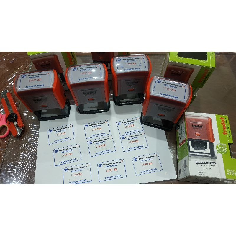 

TRODAT 4727 TANGGAL DAN TEXT CUSTOM