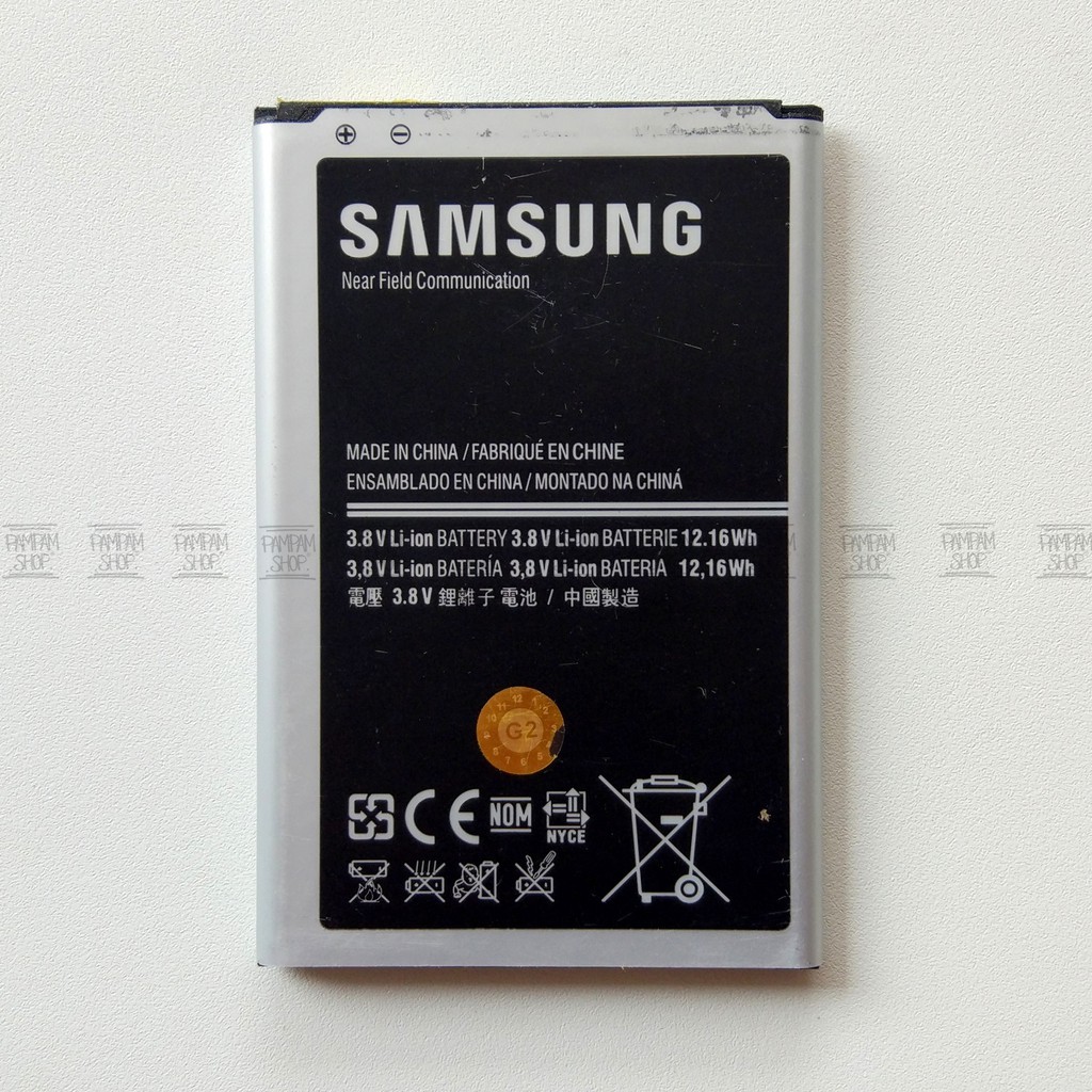 Baterai Samsung Galaxy Note 3 N900 N9000 Original OEM Batre Batrai Battery HP Handphone