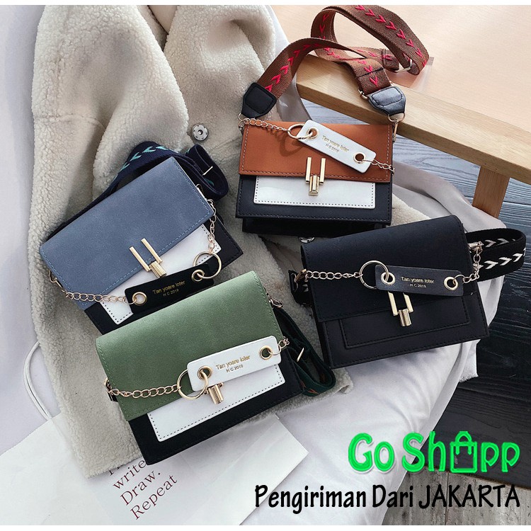 Tas Selempang Wanita Import Premium High Quality Terbaru - Tas Wanita Fashion Korea Import [SL20]