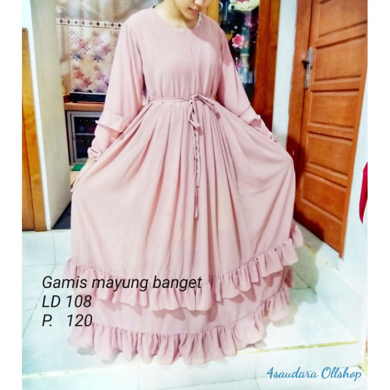 Gamis Syar'I Full Ceruti