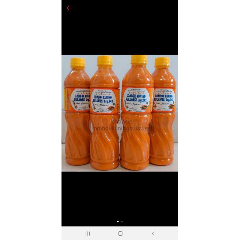 

LOMBOK KUNING SULAWESI LRG 242 KHAS MAKASSAR.HARGA Rp 50.000