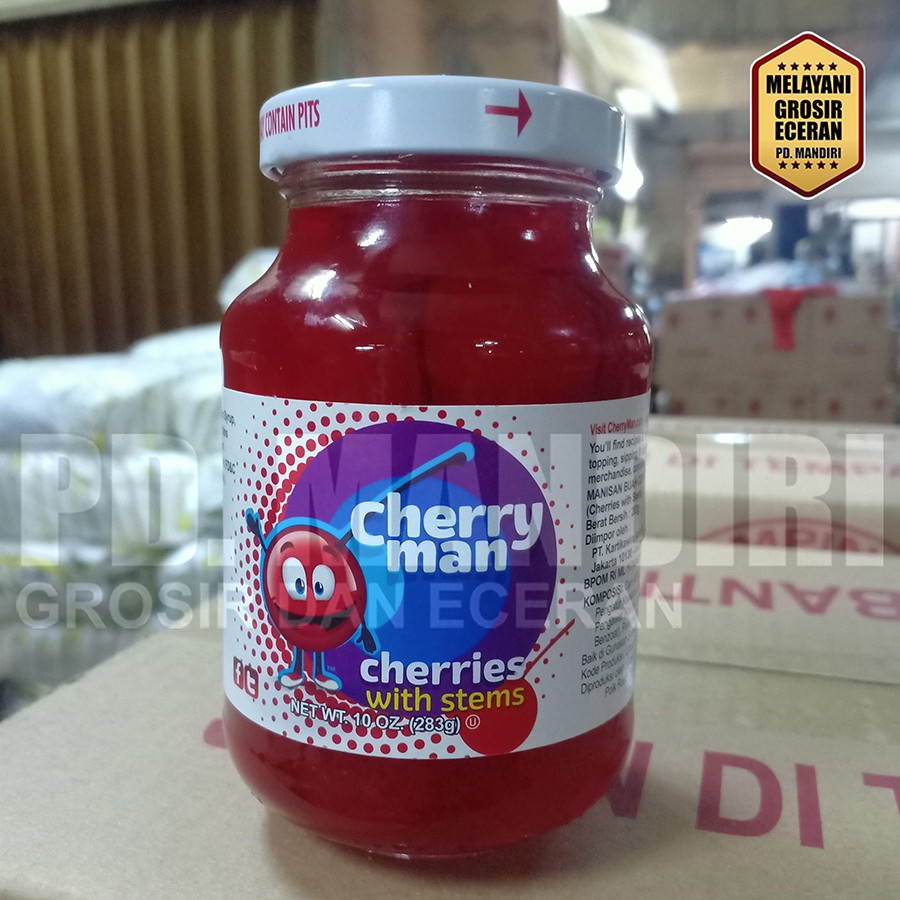 

CHERRYMAN 283 GR RED CHERRY WITH STEAM
