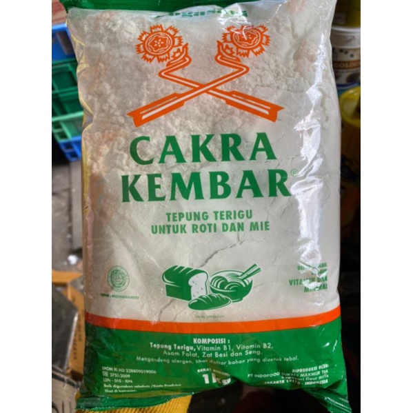 

Tepung Terigu Cakra Kembar 1kg