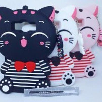 SAMSUNG GALAXY J1 ACE // J1 2016 // G360 CASE BONEKA 3D KUCING - LLM