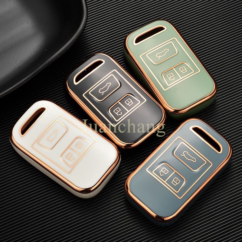 Casing Kunci Mobil 3 Tombol Bahan TPU Untuk Chery Arrizo Tiggo 3 5X 4 8 Glx 7 2019 2020