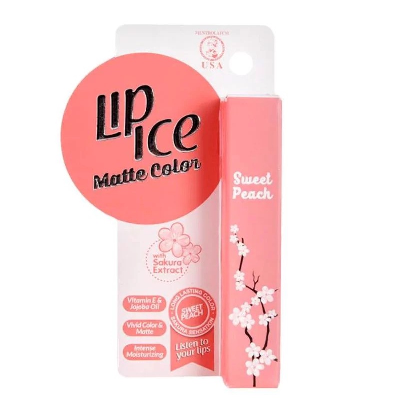 Lip Ice Matte Color Sweet Peach