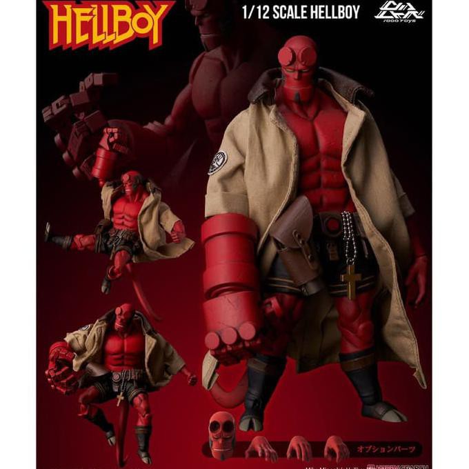 HELLBOY 1/12 SCALE ACTION FIGURE SHF DARK HORSE 1000 TOYS