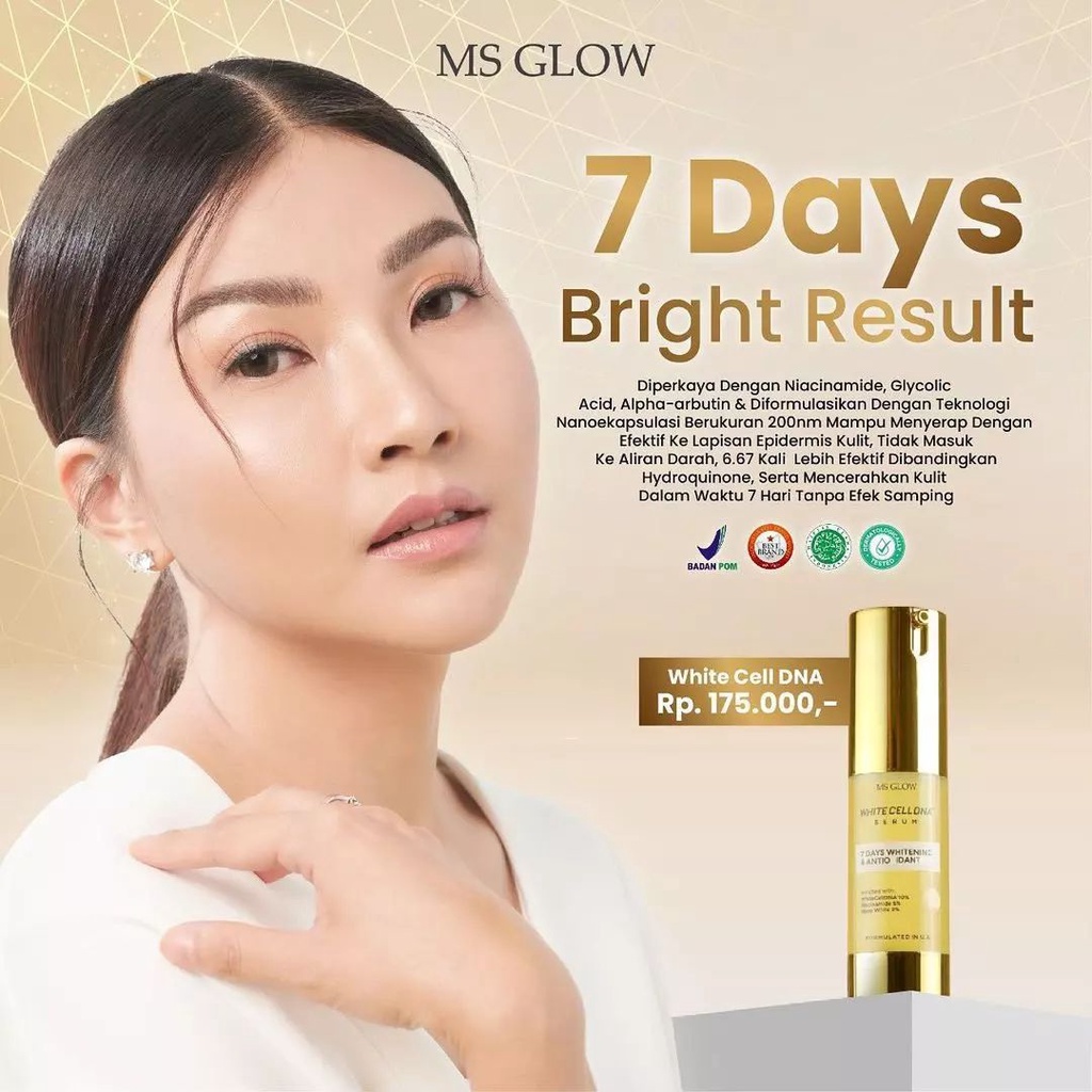 Serum Ms glow All Series | Serum Luminous | Serum Acne | Serum Whitening Gold | Serum Lifting | Serum White Cell Dna | Serum Peeling MS Glow