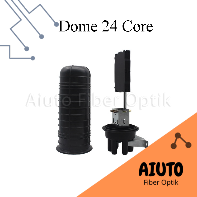 Closure Dome 24 Core/ Joint Closure Dome PAZ 24C Fiber Optik Closure FTTH