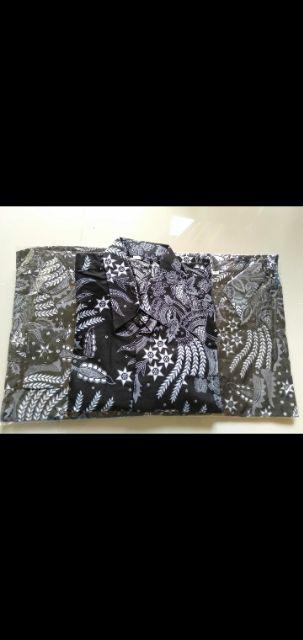 Size M L Xl Xxl Xxxl Bswart Batik Hrb026 Kenongo Hem Pendek Padi Pekalongan M L Xl Batik Pria Murahl