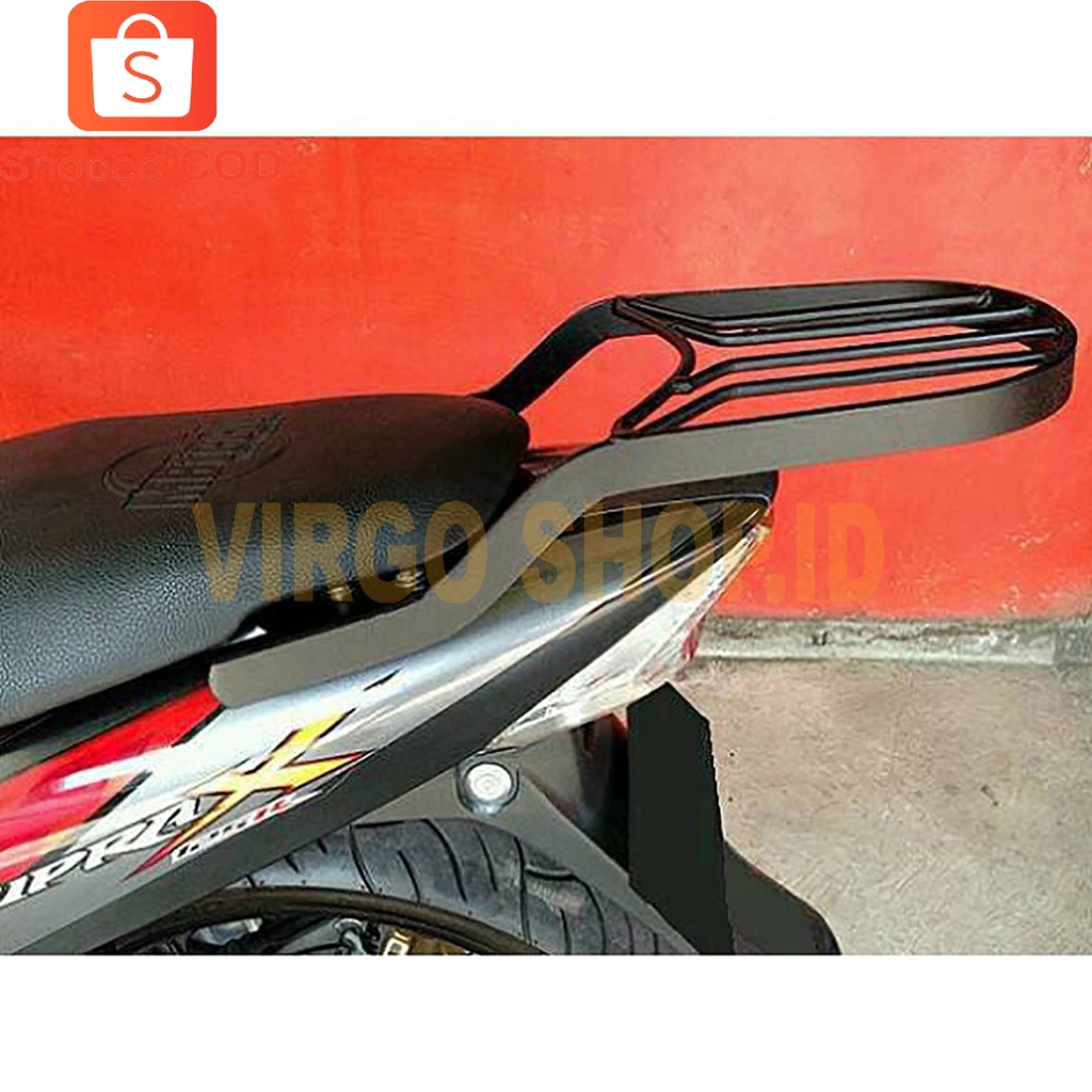 Bracket Besi Atas - Dudukan Box Motor / Breket Bracket Box Beat Fi 2014 2015 / Breket box supra x 125 lama bracket box supra x 125 lama / Bracket / begel box motor honda scoopy