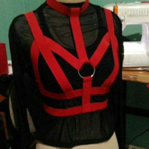 ORI kain tile stretch/bahan tulle spandex/kain serba guna