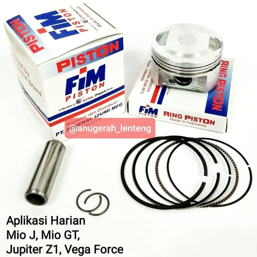 Piston Kit FIM 97 OS Std 0 Yamaha Mio J Mio GT Jupiter Z1 Vega Force