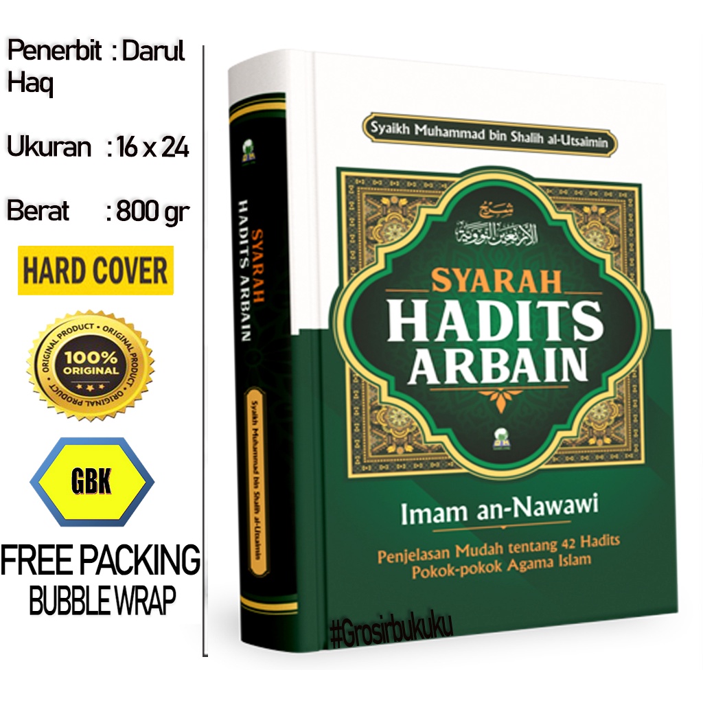 Buku Syarah Hadits Arbain Imam An-Nawawi - Darul Haq