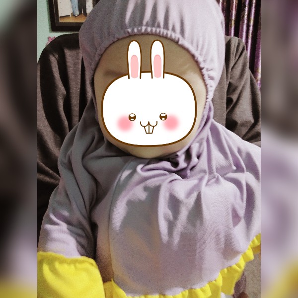 Jilbab Hijab Anak Bayi Pita Batik