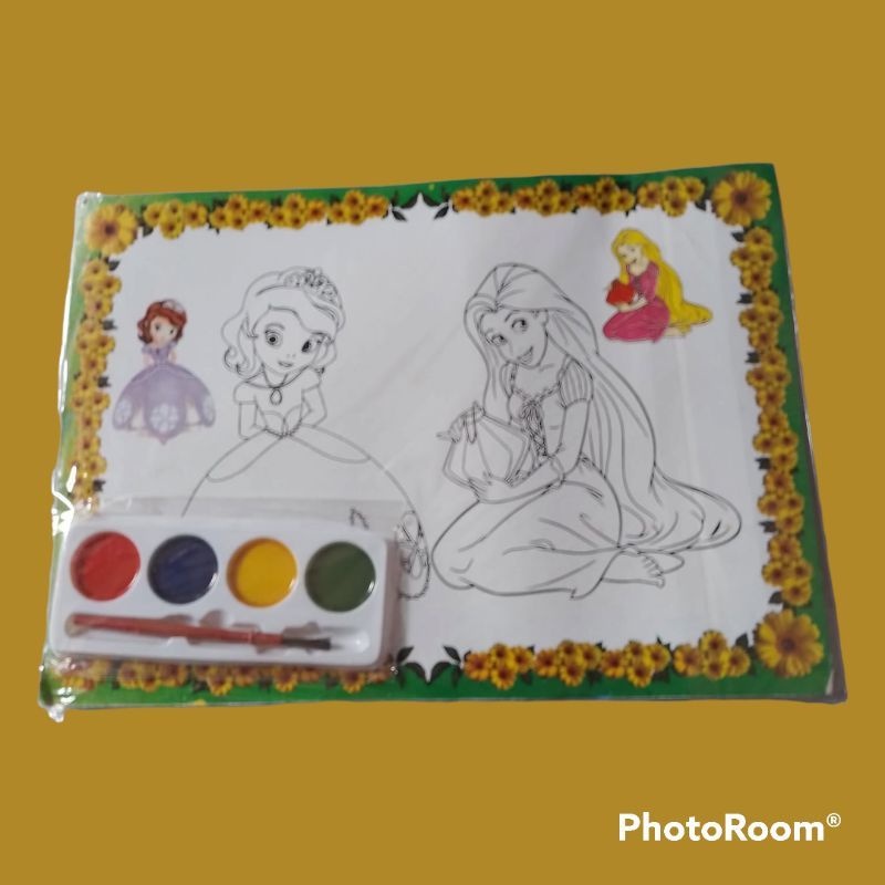 Buku Mewarnai Anak Barbie