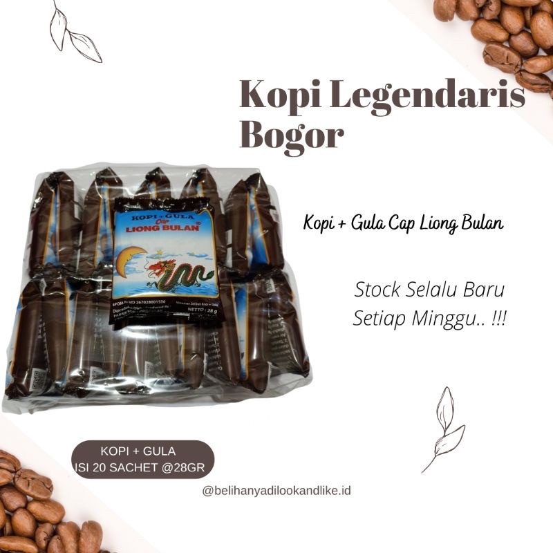 

Kopi Liong bulan kopi khas bogor