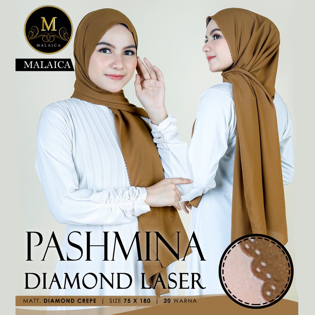 Pashmina Diamond Laser 180x75 Malaica