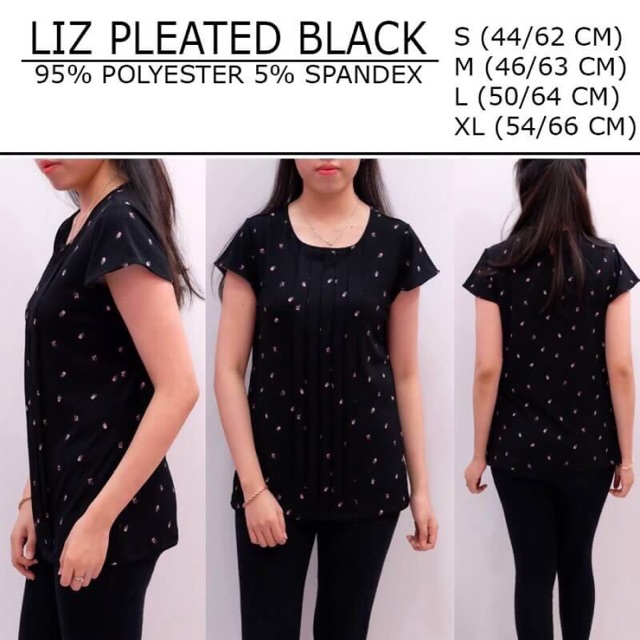 Branded flutter blouse - Liz Clairborne