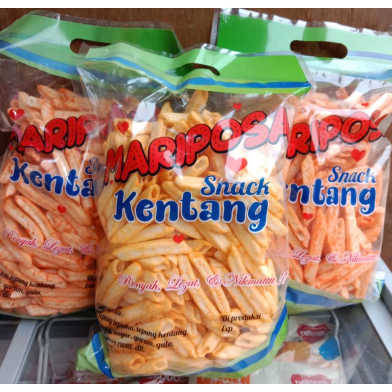 

Snack Kentang Mariposa 250gr