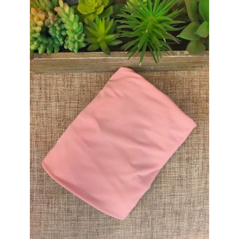 HIJAB AZZURA | REMPEL ATAS BAWAH | AZZURASCARF | HIJAB INSTAN | BERGO INSTAN | BERGO MARYAM-Baby pink