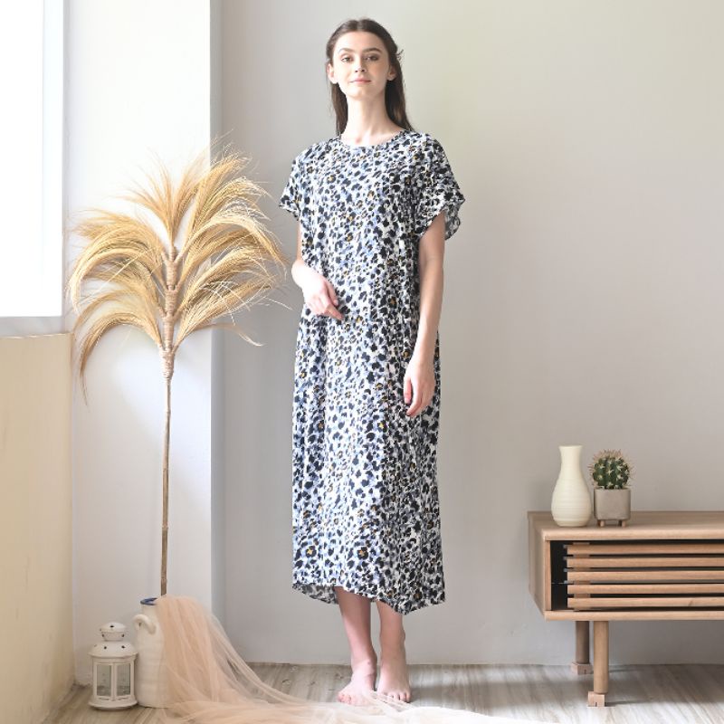 Daster Rayon HABEL NON BUSUI Panjang Semata Kaki-Habel 50