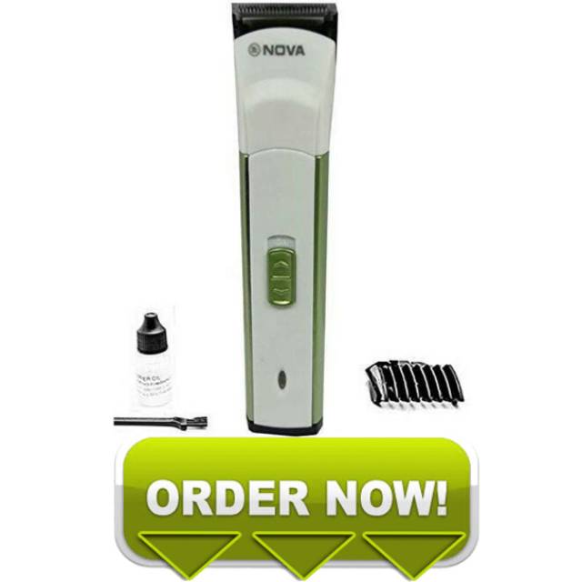 ORIGINAL - Alat Pencukur Rambut Mesin Cukur NOVA NHC-401 Rechargeable Trimmer