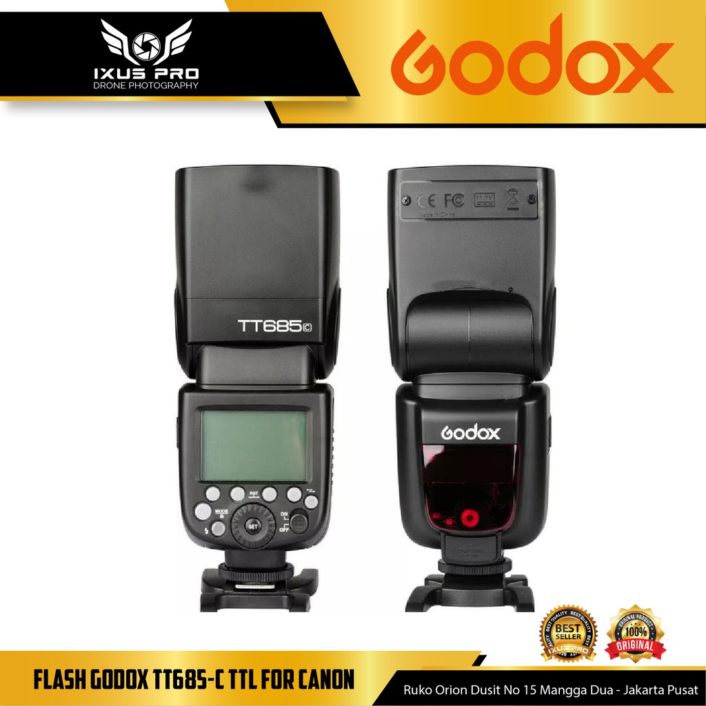 Godox TT685C Thinklite TTL Flash for Canon Cameras - TT685 - TT 685