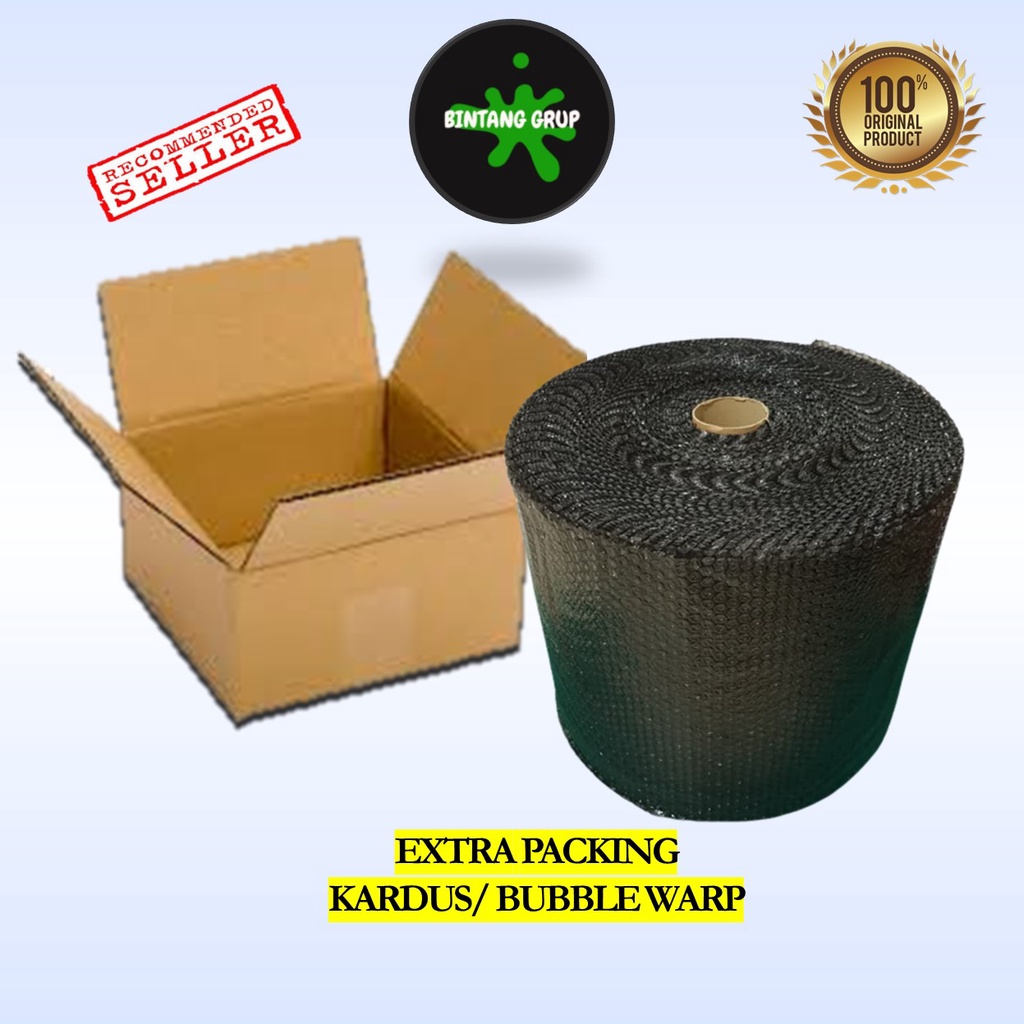 

Ekstra Packing Kardus/ Bubble Warp