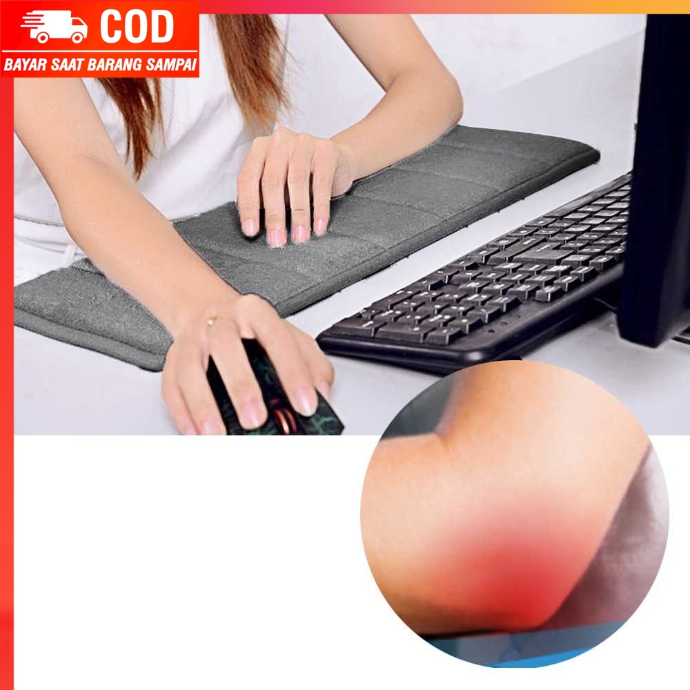 (100% BARANG ORI) Bantalan Pergelangan Tangan Keyboard Pad Ultra Memory Foam - 7HH300064