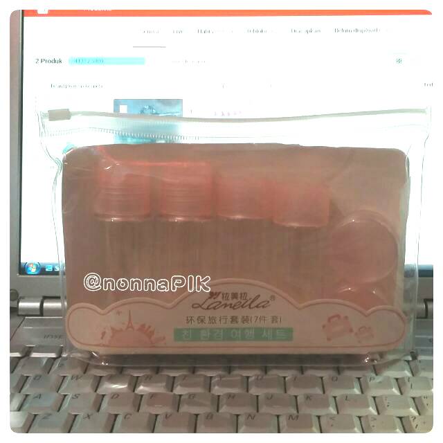 Beauty Korea Cosmetic Bottle / Botol Pump Spray Krim Kosong Kosmetik Kecantikan