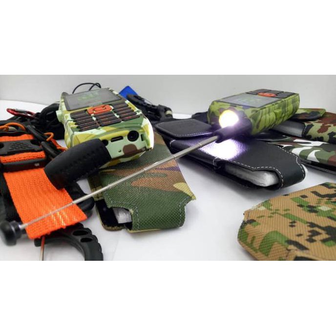 Diskon Prince Pc 9000 Hijau Army Loreng Special Edition Hp Powerbank 3 Sim - Army Green Terbaru
