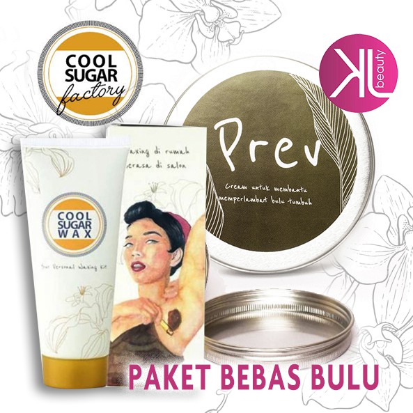 PAKET BEBAS BULU ( Coolsugar TUBE / JAR S + Prev )