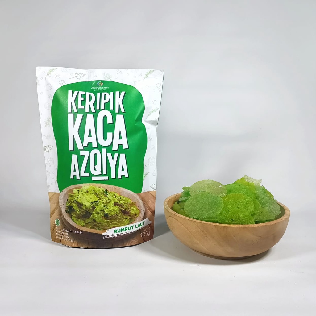 

Keripik Kaca Beledag - Kripca Beling Rasa Rumput Laut- keripik Beling kemasan pouch 125 gram bisa cod - keripik kaca azqiya - kripca new