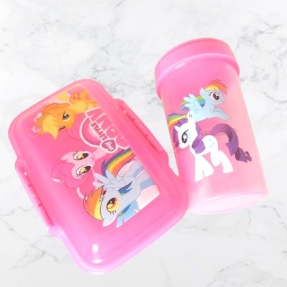 LUNCH BOX/TEMPAT MAKAN SET ANAK KARAKTER