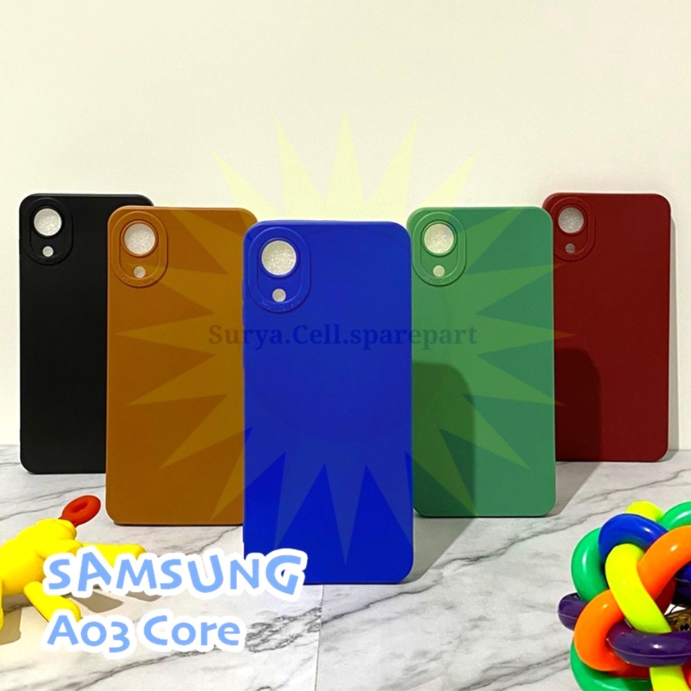 Case Slim Matte Pro Camera Samsung A03 Core - SC