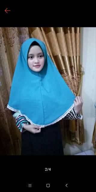 (1kg=9pcs)Kimar simple renda turket exlusif,pas antem mad wolfis greade A.ukuran 75×75cm-1