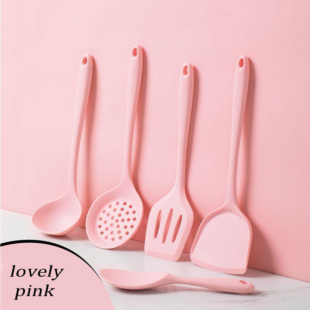 【 ELEGANT 】 Kitchen Tools Premium High Quality Spoon and Shovel Kit Untuk Baking, Memasak Aksesoris Masak Tahan Panas