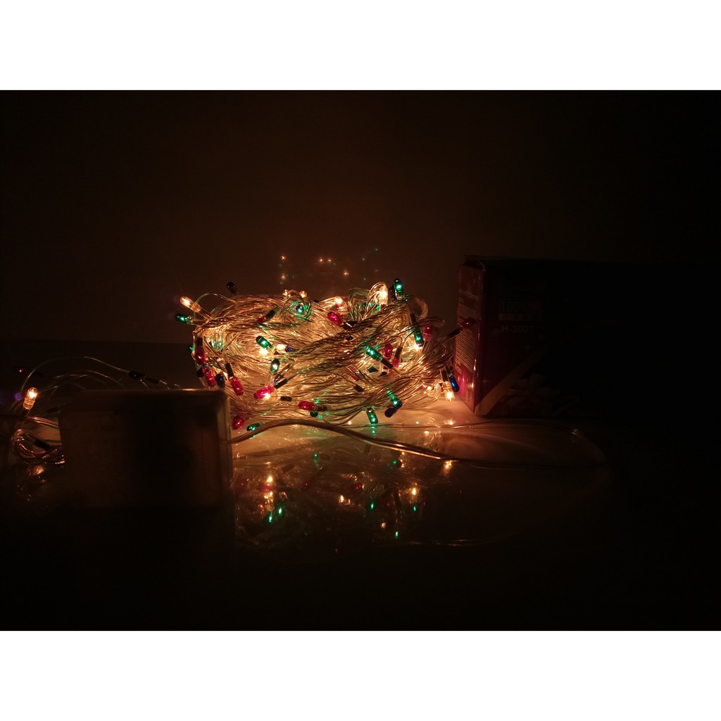 (RAINBOW) Lampu Natal led tumblr | tumblr light | lampu hias led | lampu tumbrl murah BERAS 50LP