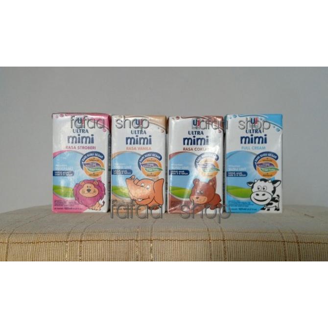 

BAYAR COD Susu UHT Ultra Mimi 125 ml - Vanila