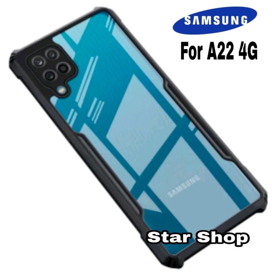 Case Samsung A22 5G A22 4G Protective Camera Shockproof Rugger Cover - SAMSUNG A22 4G A22 5G