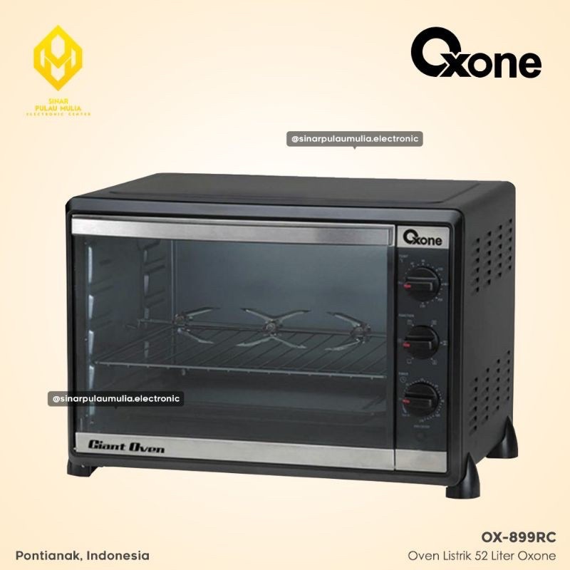 Oxone Oven Listrik / Oven Electric 52 Liter Lampu OX-899RC
