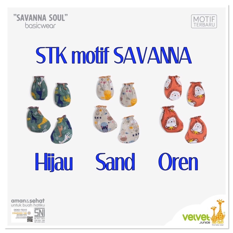 SARUNG TANGAN &amp; TOPI / STK NEWBORN BAYI VELVET JUNIOR