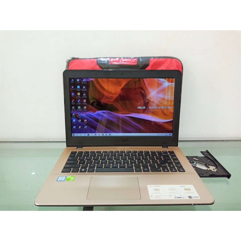 Laptop Asus Vivobook A442U Core i5-8250U Ram 4GB HDD 1TB
