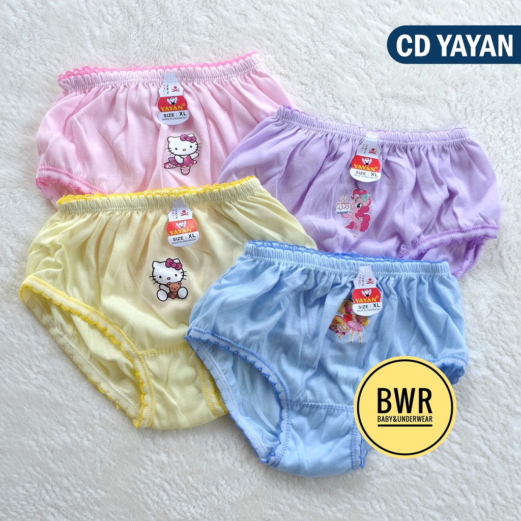 CD Yayan Warna | Celana Dalam Anak Perempuan - Bwr