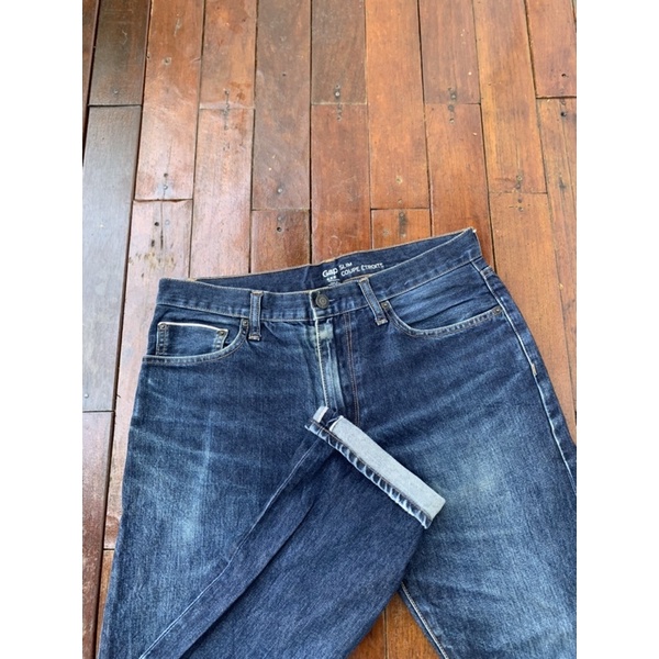 celana jeans selvedge gap original second